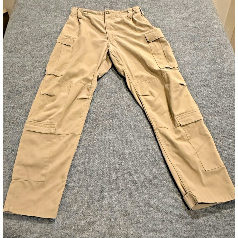 DRIFIRE Tactical Combat Cargo Pants Men's 32x32 Military Fortrex FR Khaki Read